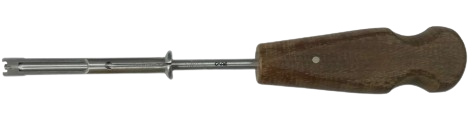 Screwdriver Fibre Handle, hex, with Holding Sleeve, 2.5 Tip