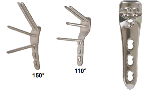 Locking Plate Pediatric Hip 5.0mm